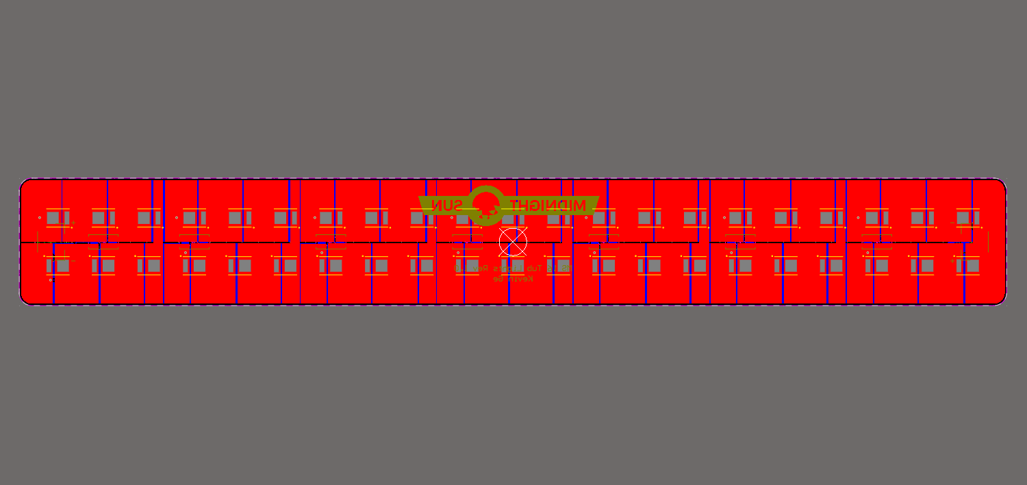 Second PCB design for the Midnight Sun solar vehicle project